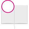 Notizbuch DIN A4 hoch, Umschlag: Hardcover 4/0-farbig, Inhalt: 64 blanko Inhaltsseiten