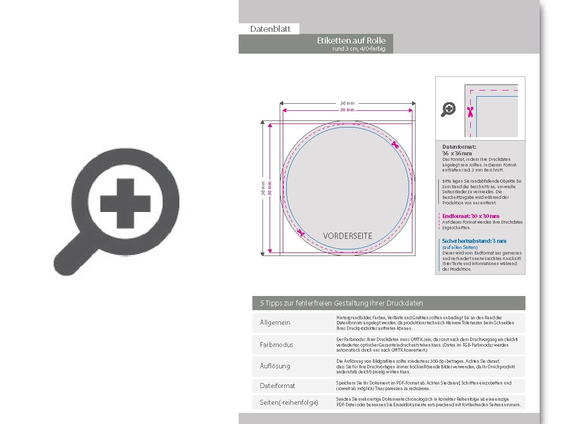 Product Bild hochwertige_etiketten_auf_rolle_rund_(3_cm)