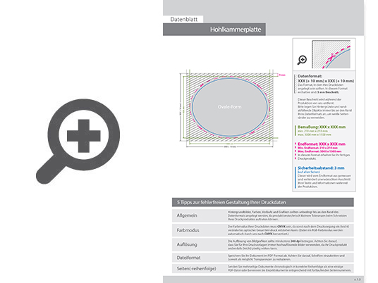Product Bild wahlplakat_auf_hohlkammerplatte_oval_(oval_konturgefr__st)___einseitig_4_0-farbig_bedruckt